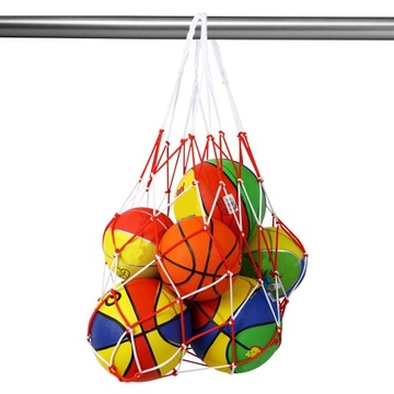 TORBA NA SIATKĘ DO KOSZYKÓWKI NOŚNA PIŁKA DO KOSZYKÓWKI