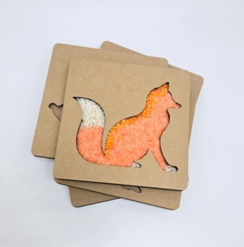 Набор SENSORY COLOUR RICE (5x) + Знаки FIFNA MAMA MONTESSORI