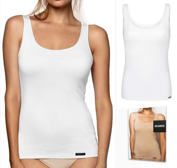 PODKOSZULEK DAMSKI na ramiączkach ATLANTIC 198 XXL