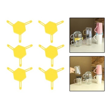 6 шт. Набор стоек для штабелирования чашек Полка s