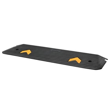 VEVOR Gumowej Rampie Krawężnikowej 113 x 24,1 x 2,5 cm Ładowność 15 Ton