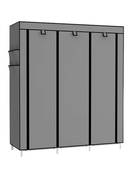 ТКАНЕВЫЙ ГАРДЕРОБ ТЕКСТИЛЬНЫЙ СКЛАДНОЙ ГАРДЕРОБ-ОРГАНИЗАТОР БОЛЬШАЯ ПОЛКА XXL