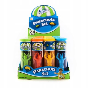 SPADOCHRONIARZ LATAJĄCA ZABAWKA FIGURKA SPADOCHRON