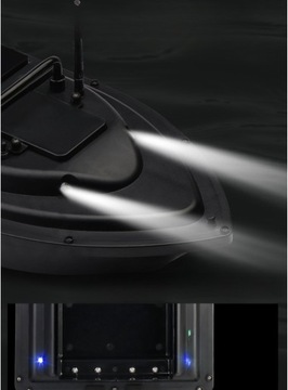 Лодка для наживки BigFish D16 с двойным радиоуправляемым двигателем Грузоподъемность 2 кг, 400-500 м