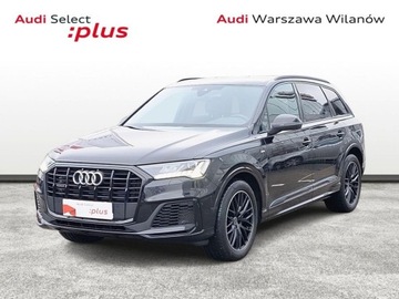 Audi Q7 II SUV Facelifting  3.0 55 TFSI 340KM 2022 Audi Q7 Sline Exterieur, Carplay, kamera cofania, pakiet czern, FV 3.0