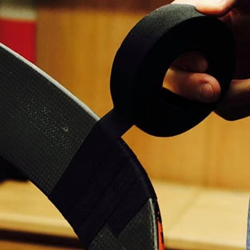 Цвет ленты защитной крышки хоккейной ленты ткани анти- выскальзывания хоккейной клюшки черный цвет