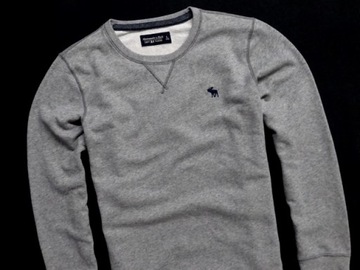 Abercrombie Icon Soft Fleece Crew Neck Sweatshirt L