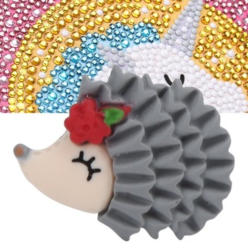 Магнитный фиксатор-ежик без рисунка, аксессуары для рисования стразами для CY