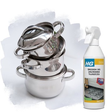 HG Professional средство для удаления жира и обезжиривания духовок, 500мл