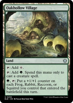 MTG 2x Oakhollow Village (U)