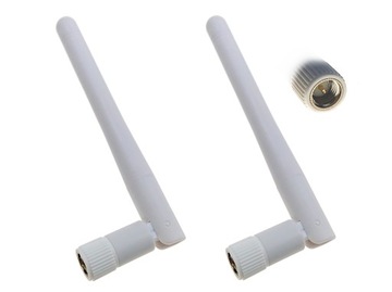 2x ANTENA WIFI INTERNETOWA ROUTERA MODEMU SMA 2.4G