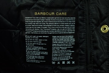 BARBOUR INTERNATIONAL CHARADE WAX Kurtka Parka Damska Ocieplana 40