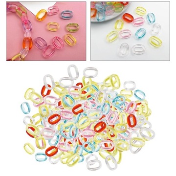 300 разноцветных акриловых цепочек в стиле B