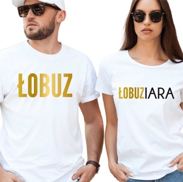 KOSZULKI DLA PAR PREZENT ROCZNICĘ ŚLUB WALENTYNKI