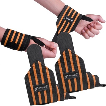 USZTYWNIACZ NADGARSTKA STABILIZATOR OPASKA BANDAŻ DO ĆWICZEŃ NA SIŁOWNIĘ 2X