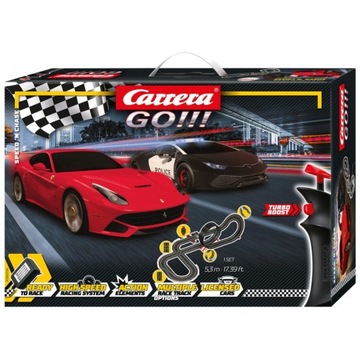 CARRERA GO!!! TOR SPEED 'N CHASE 5,3M