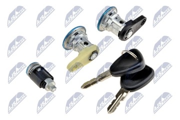 WKŁADKA ZAMKA DRZWI DACIA LOGAN 04-/KOMPLET 3 SZT.