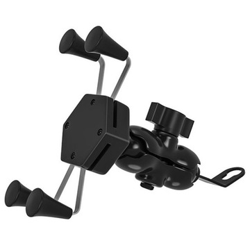 MOTOCYKLOWY UCHWYT TELEFON LUSTERKO ŚRUBA RAMY