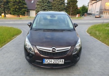 Opel Zafira C Tourer 1.4 Turbo ECOTEC 140KM 2012 Opel Zafira 1.4 140KM 6-Biegow 5-Osob 1-Wlasciciel Zarejestrowany w PL, zdjęcie 1