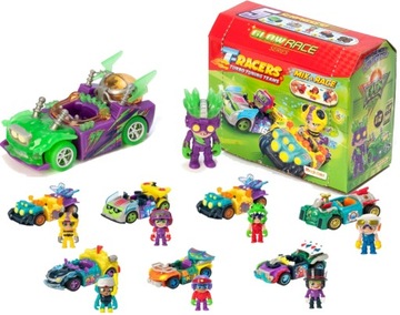 T-Racers GLOW RACE SERIA 4 AUTKO Z FIGURKĄ