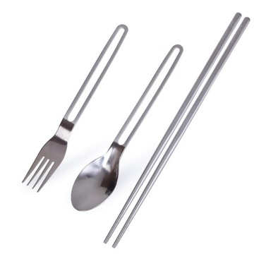3pcs-Ti1056T Boundless Voyage tytanowe sztućce łyż