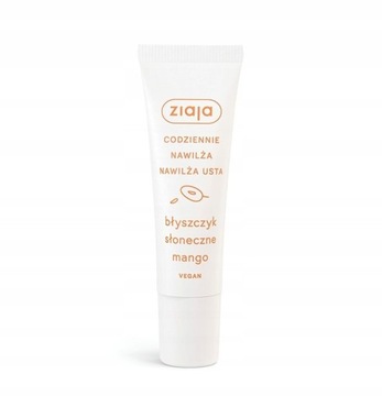 ZIAJA Błyszczyk do ust Słoneczne mango 12 ml