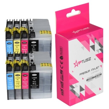 8x Inkoust Pro Tiskárnu Brother DCP-J105 J100 MFC-J200