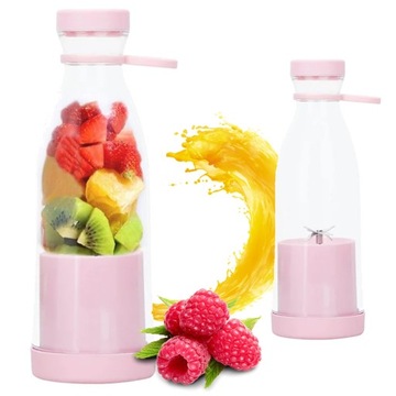 PRZENOŚNY BLENDER TURYSTYCZNY BEZPRZEWODOWY BUTELKA BIDON NA KOKTAJL