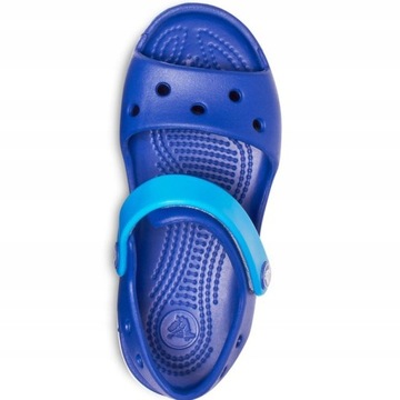 SANDAŁY DZIECIĘCE CROCS KLAPKI CROCBAND SANDAŁKI KROKS NA RZEPY r. 27-28