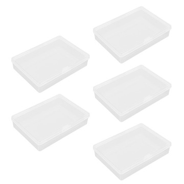 Pudełko do przechowywania Plastikowy pojemnik Karty do pokera 5 szt