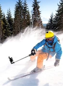 STABILNY SELFIE STICK Bluetooth Monopod DO ZDJĘĆ Kijek Statyw Bluetooth