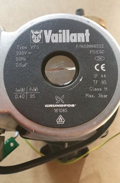 Насос PP40 Vaillant 161085 Grundfos VP5 59866522