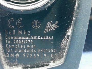 BMW 5 F10 F11 KLÍČEK OVLÁDAČ 9226939