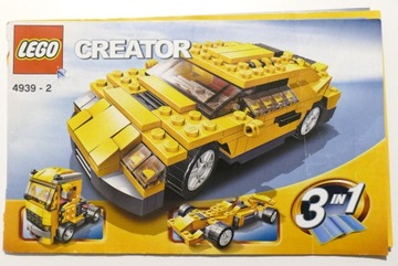LEGO INSTRUKCJA CREATOR 4939 SAMOCHODY cz.2