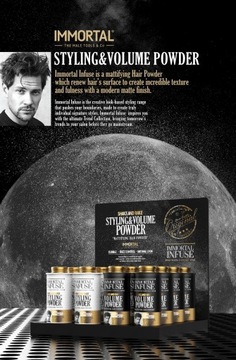 Immortal Infuse Volume Powder, объем 20г