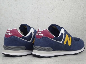 NEW BALANCE 574 GC574HW1 BUTY SKÓRZANE GRANATOWE