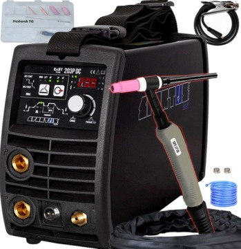 SPAWARKA INWERTEROWA SPARTUS EASY TIG 203P DC 200A 230V 2T 4T HF PULS IGBT