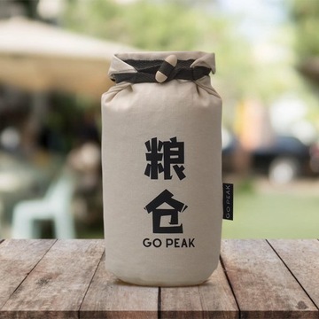 Многоразовая сумка для круп на шнурке Холщовая сумка Контейнер для пищевых продуктов Зерновой бежевый