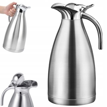 Термос КУВШИН 2л Конференция Кофе Чай СТАЛЬ