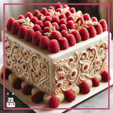 Регулируемый прямоугольный бортик для торта, кондитерская форма 10 см.