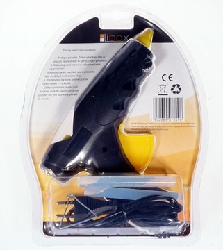 ГОРЯЧИЙ КЛЕЙНЫЙ ПИСТОЛЕТ клеит 200Вт 3м КЛЕЙ