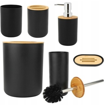 НАБОР ДЛЯ ВАННОЙ 6 ЭЛЕМЕНТОВ ПЛАСТИКОВЫЙ НАБОР