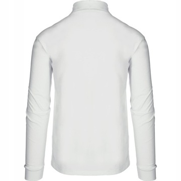 biały półgolf męski koszulka bawełna L_klatka_108