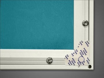 Светодиодная панель квадратная 48Вт 230В 60х60 WW дымчатый серебро