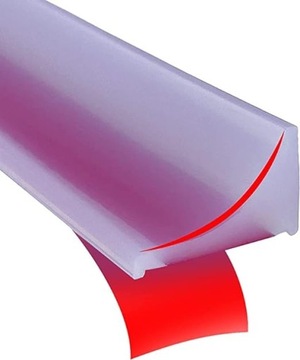 ЛЕНТА УПЛОТНИТЕЛЬНАЯ ДУШЕВОЙ ПОРОГ ДЛЯ ВОДНОЙ БАРЬЕРА ВАННОЙ ПЛОТИНЫ 1М