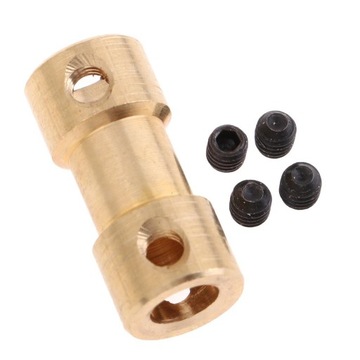 -Brass Flexible Shaft Coupler Rigid Coupling Motor