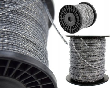 УСИЛЕННАЯ КВАДРАТНАЯ ЛИНИЯ ДЛЯ РЕЗКИ СКРЕЗОВ С УСИЛЕННОЙ ПРОВОЛОКОЙ 2,4 ММ x 100 м