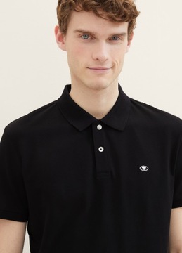 Tom Tailor Basic Polo Shirt - Black