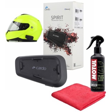 CARDO SPIRIT 1 BLUETOOTH HELMET мотоциклетный домофон
