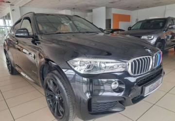 BMW X6 F16 Crossover xDrive 40d 313KM 2017 BMW X6 3.0 d 313KM Krajowa,Bezwypadkowa,Bogata wersja,Niski przebieg 3.0, zdjęcie 2